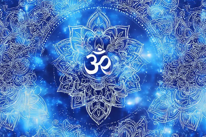 Motif tenture murale om