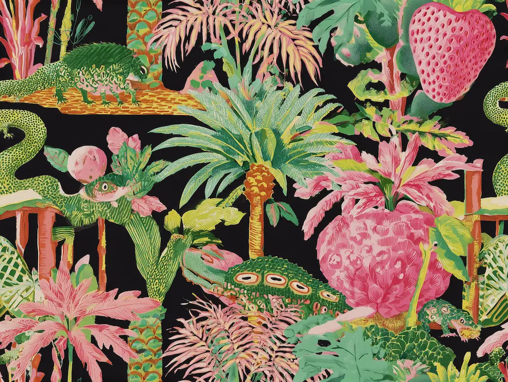 Motif zoffany papier peint.