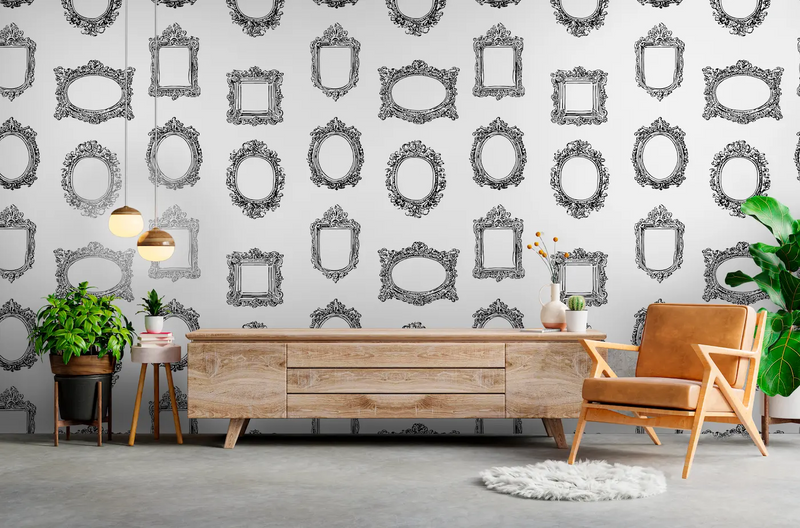 Papier Peint Cadre Photo