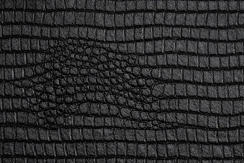 Papier peint peau de crocodile noire