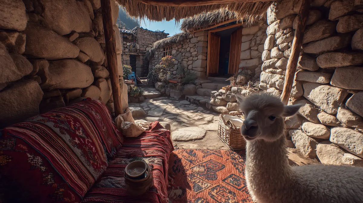 Papier peint Motif Pachamama