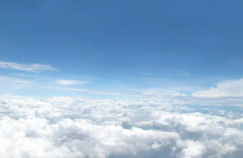 Papier peint panoramique nuages