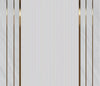 Papier peint design mur linéaire