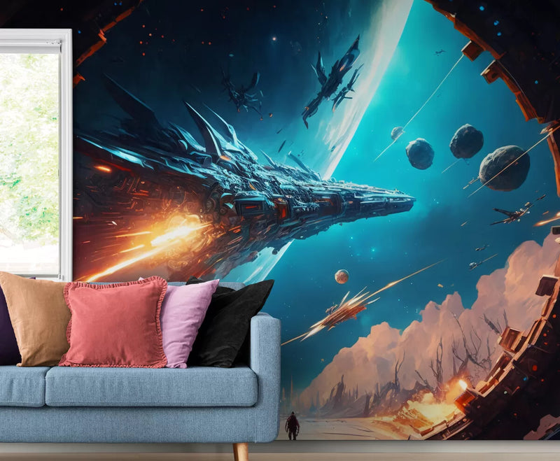 Papier peint Papier peint guerre galactique offre une spectaculaire