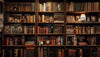 Papier peint bibliothèque