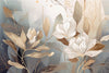 papier peint floral modern