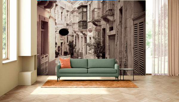 Papier peint Papier peint panoramique vieille ville italien, créant chaleureuse