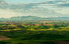 Papier peint plaines et montagnes