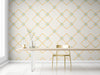 Papier peint Papier peint motifs géométriques dorés géométrique de scandinave