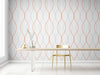 Papier peint Papier peint motifs linéaire abstrait de scandinave,