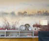 Papier peint Papier peint paysage brumeux de paysage douces