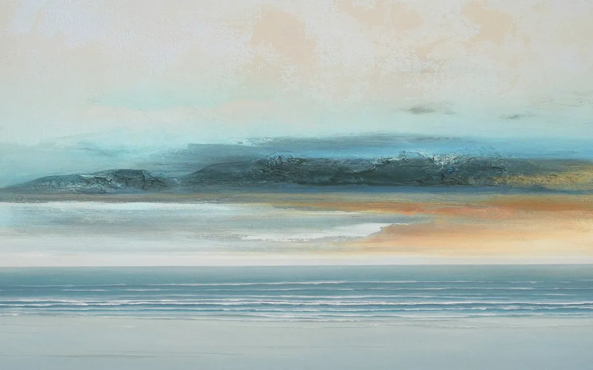 Papier peint abstrait plage et mer