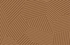 Papier peint design linéaire marron