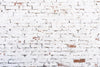 Papier peint mur de brique blanc cassé