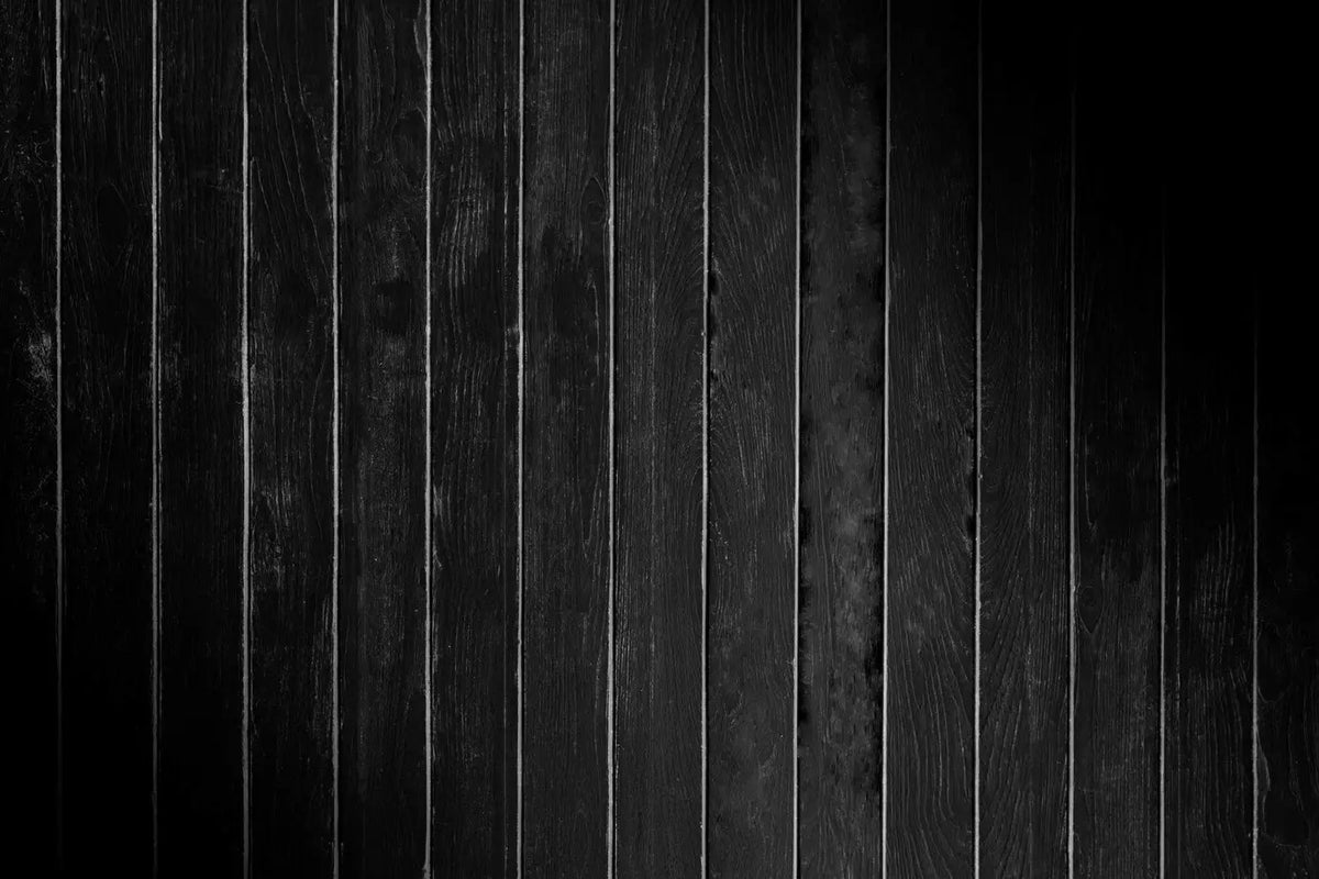 Papier peint bois noir