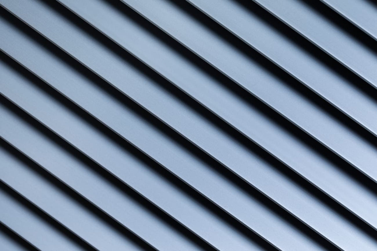 Papier peint 3D lignes métalliques