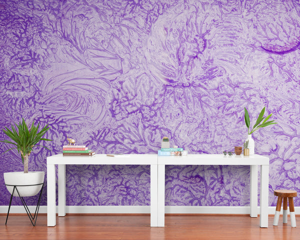 Papier peint Papier peint vintage violet abstrait et artistique