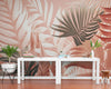 Papier peint Papier peint feuillage tropical rose tropical luxuriant apporte