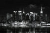 Papier peint panoramique new york la nuit