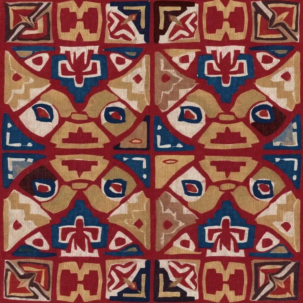 Papier peint Inca Tocapu