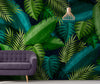 Papier peint papier peint feuillage palmier jungle tropicale luxuriant de apporte