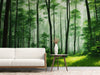 Papier peint Papier peint forêt verdoyante offre une scandinave.