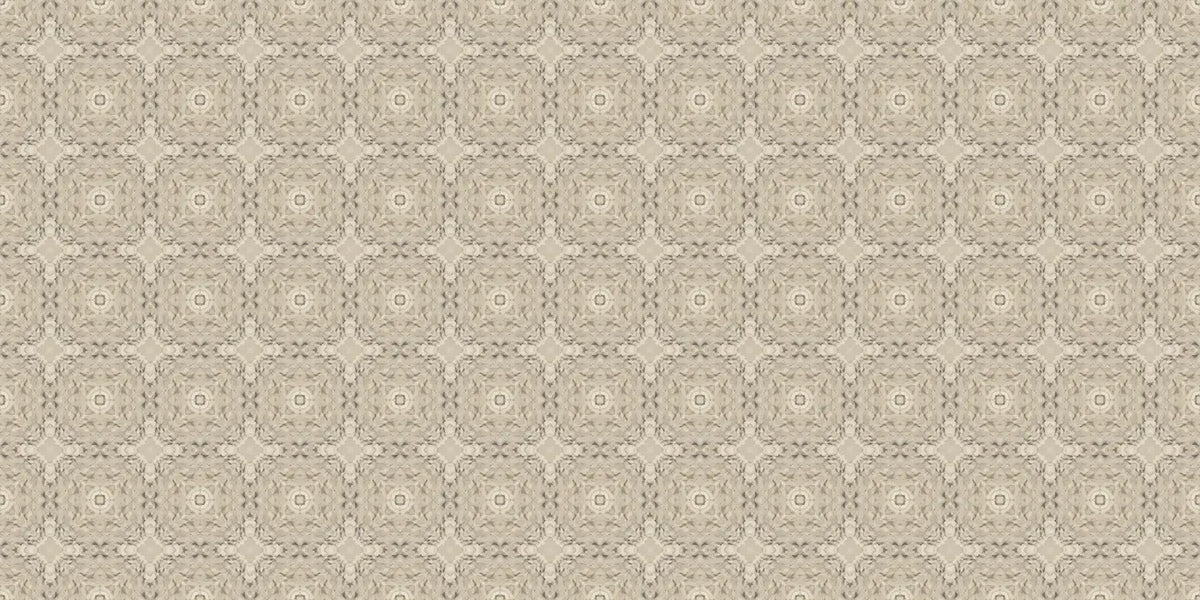 Papier peint baroque beige et gris