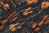 Papier peint violons