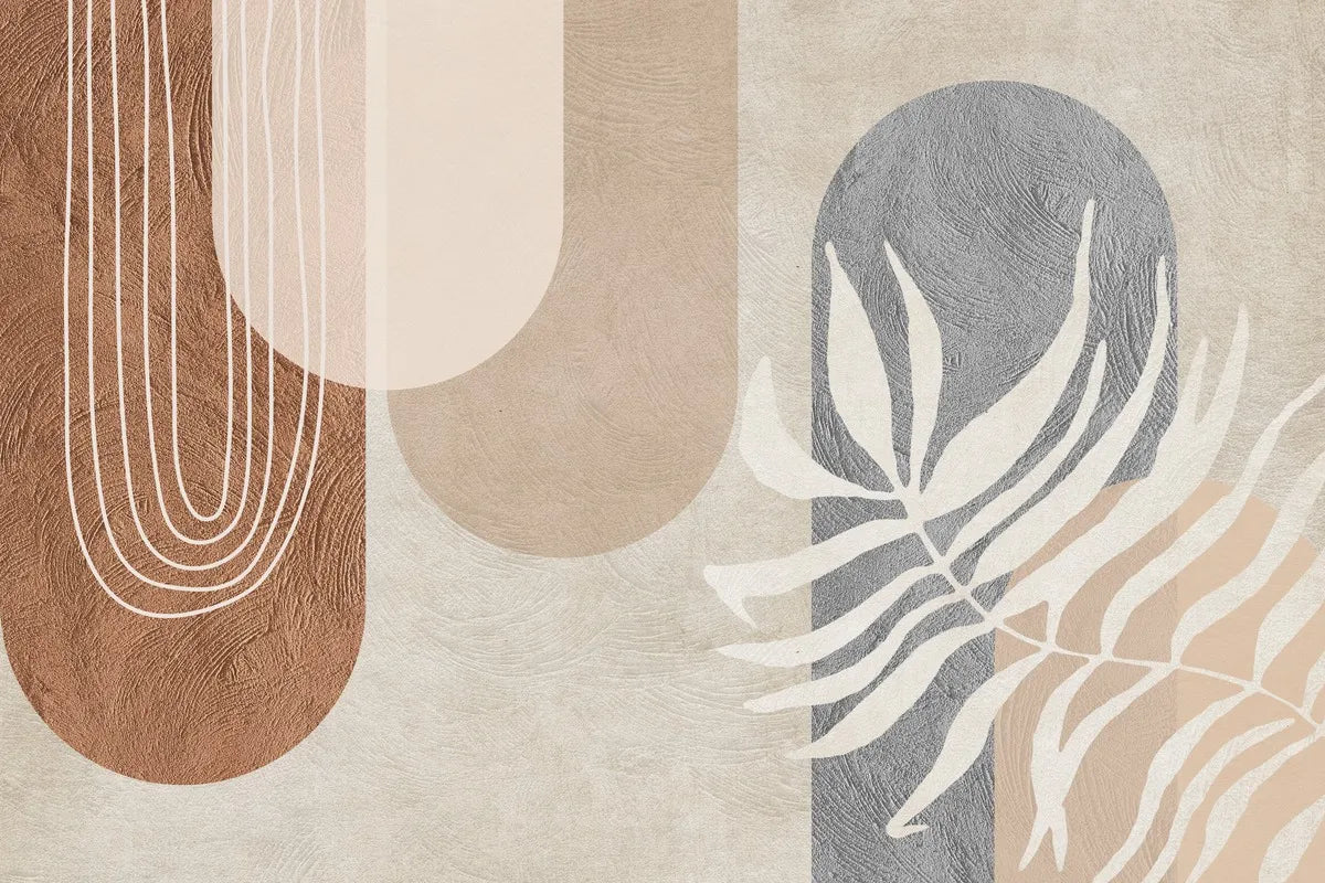 Papier peint abstrait moderne