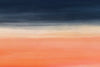 Papier peint abstrait bleu et orange