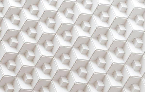 Papier peint Papier peint 3D couloir géométrique en épuré