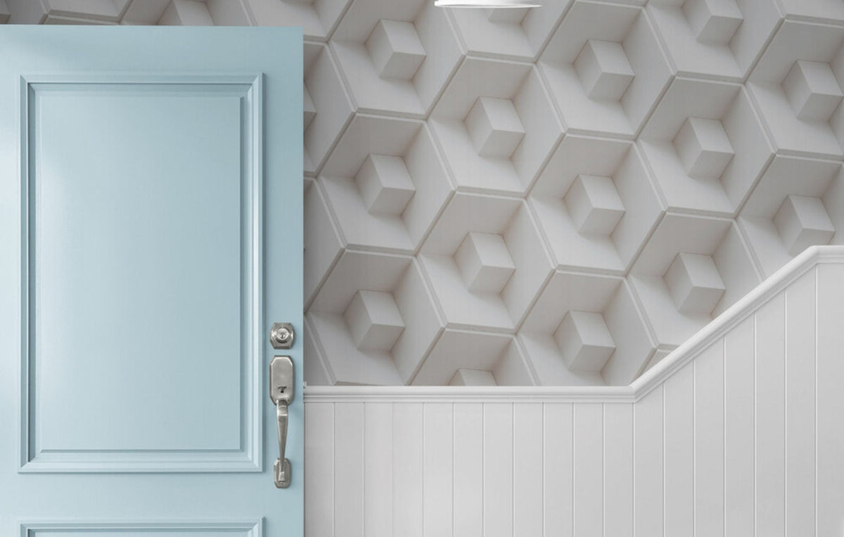 Papier peint 3D couloir