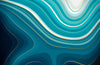 Papier peint Papier peint bleu canard et blanc abstrait de évoque