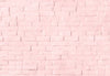 Papier peint brique rose