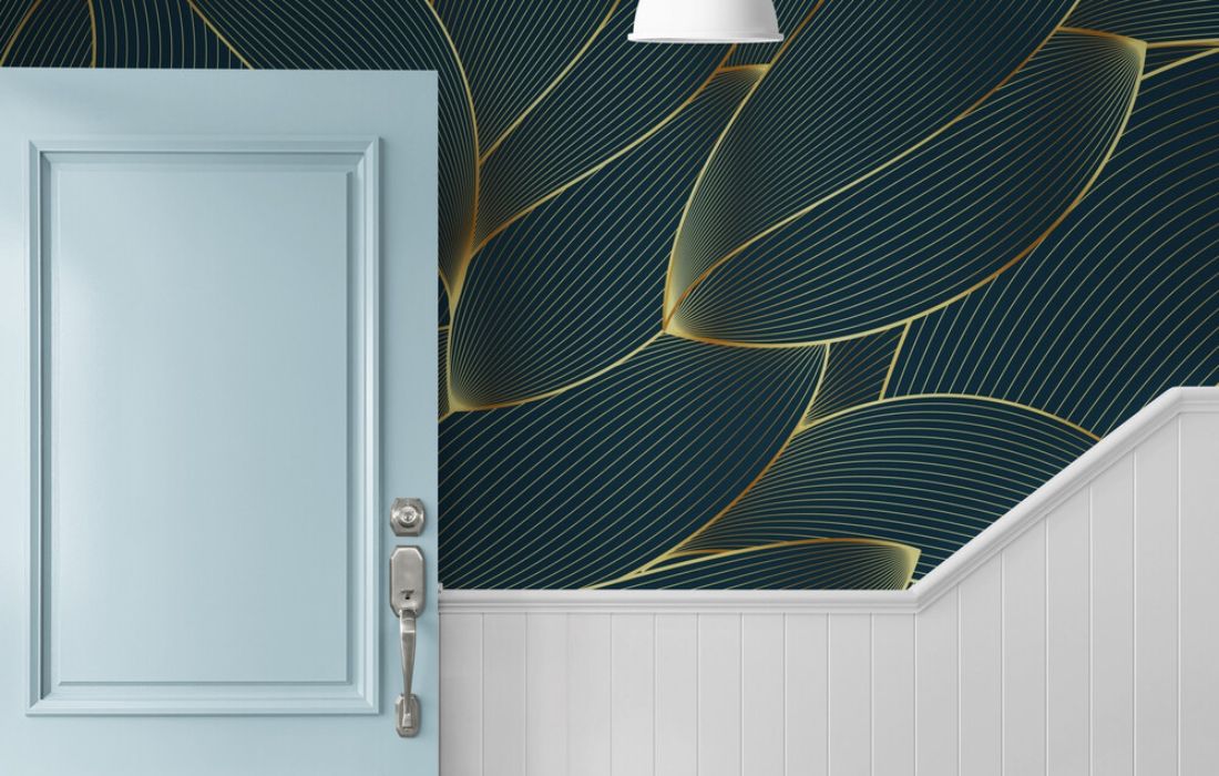 Papier peint couloir moderne