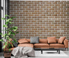 Papier peint Papier peint brique marron de briques loft
