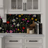 Papier peint Papier peint jardin fleuri foisonnant de apporte