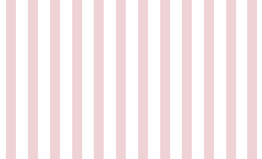 Papier peint rayures roses : bandes verticales rose pâle alternées avec du blanc