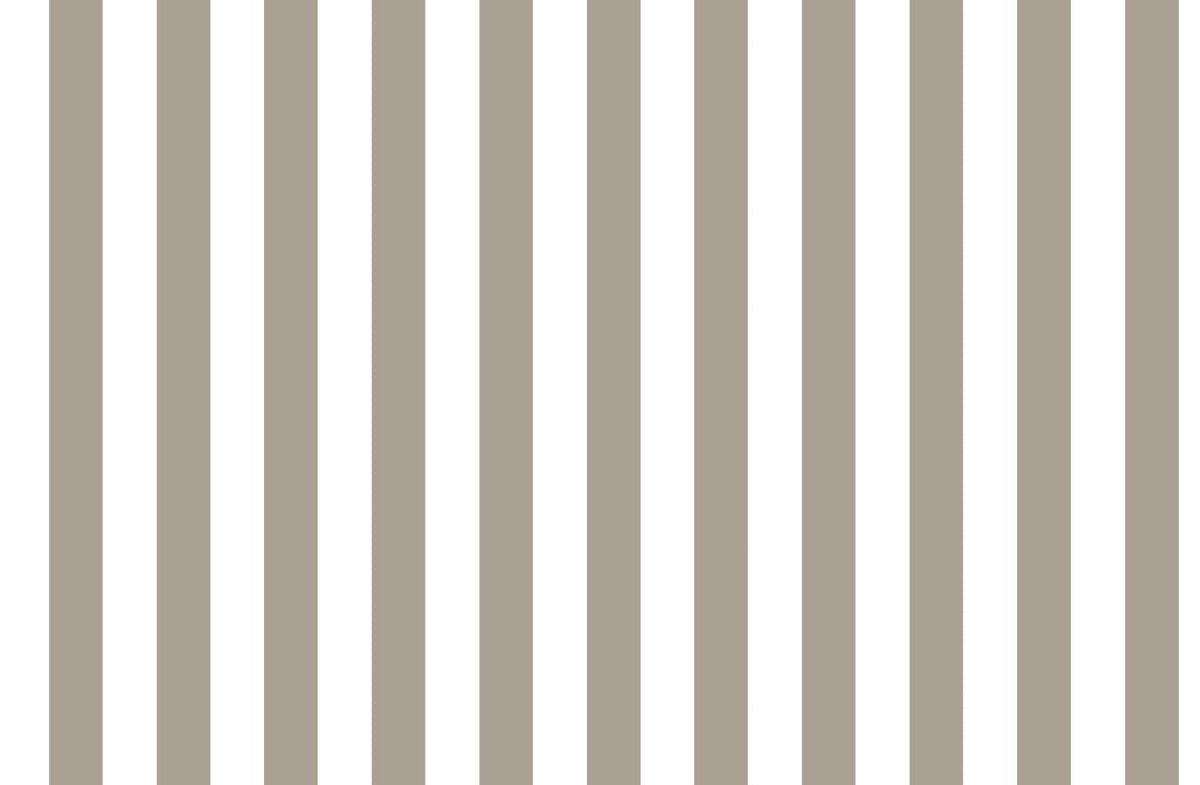 Papier peint Papier peint a rayure taupe et blanc classique de épuré
