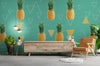 papier peint ananas