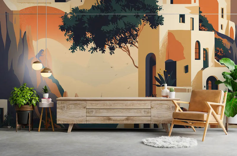 papier peint artistique