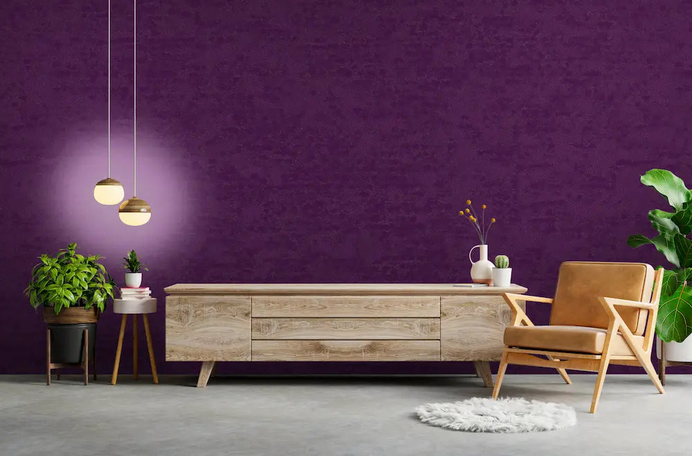 papier peint aubergine