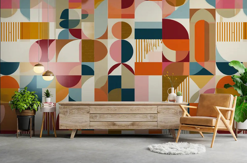 papier peint bauhaus