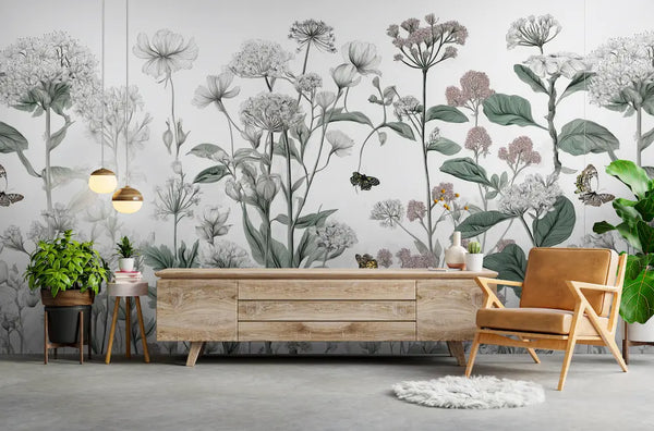 papier peint botanical garden