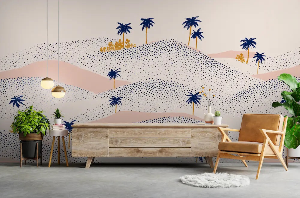 papier peint desert