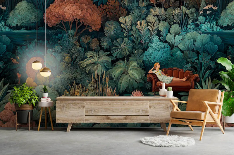 papier peint douanier rousseau