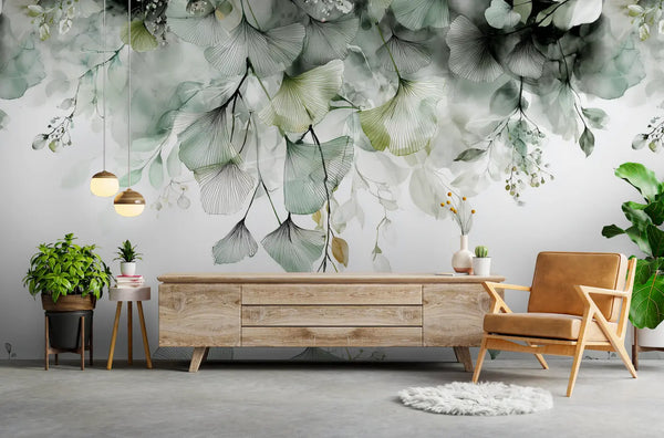 papier peint foggy nature