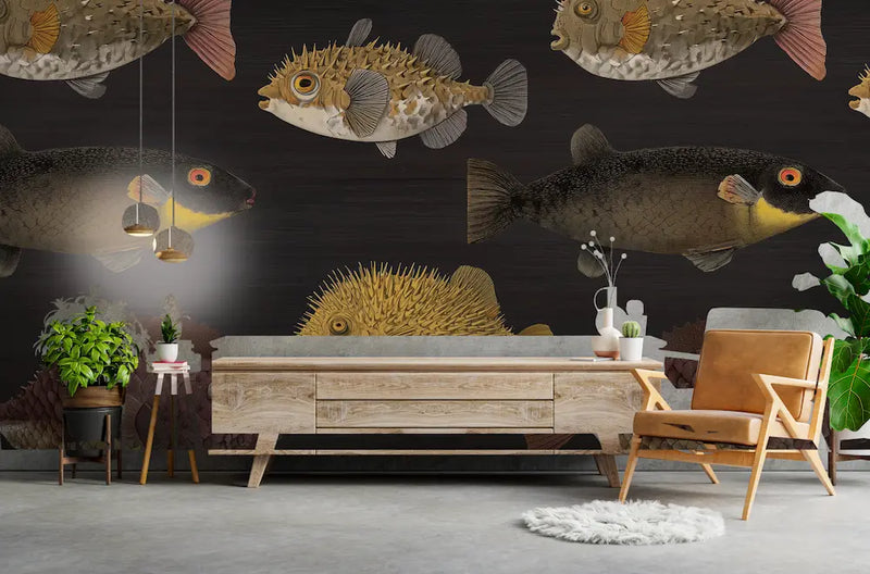 papier peint fornasetti