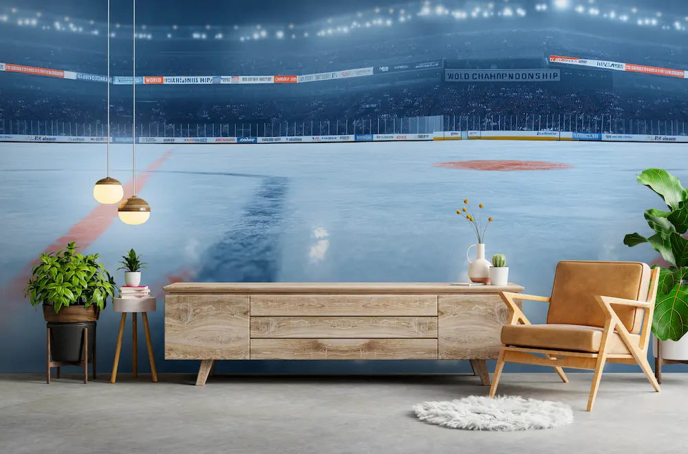 papier peint hockey sur glace