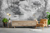 papier peint panoramique grisaille